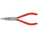 Knipex Verdrahtungszange mit Kunststoff überzogen schwarz atramentiert 160 mm Nr. 13 01 160