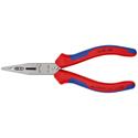 Knipex Verdrahtungszange mit Mehrkomponenten-Hüllen schwarz atramentiert 160 mm (SB-Karte/Blister) Nr. 13 02 160 SB