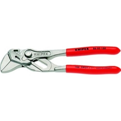 griffbereit24 - Knipex Zangenschlüssel Zange und Schraubenschlüssel in  einem Werkzeug mit Kunststoff überzogen verchromt 250 mm Nr. 86 03 250