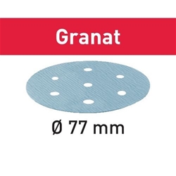 Festool Schleifscheibe STF D 77/6 P1000 GR/50 Granat (Pack a 50 Stück) Nr. 498930