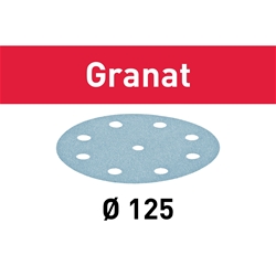 Festool Schleifscheibe STF D125/8 P220 GR/10 Granat (Pack a 10 Stück) Nr. 578165