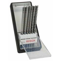 Bosch 6-tlg. Robust Line Stichsägeblatt-Set Metal Profile, T-Schaft Nr. 2607010573
