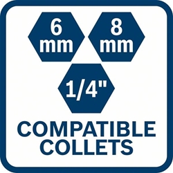 Bosch Akku-Kantenfräse GKF 12V-8, mit 2 x 3.0Ah Li-Ion Akku, L-BOXX Nr. 06016B0000