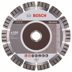 Bosch Diamanttrennscheibe Best for Abrasive, 180x22,23x2,4x12mm, 1er-Pack Nr. 2608602682