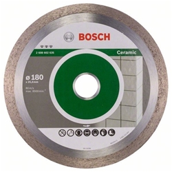 Bosch Diamanttrennscheibe Best for Ceramic, 180x25,40x2,2x10mm, 1er-Pack Nr. 2608602635