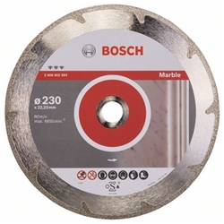 Bosch Diamanttrennscheibe Best for Marble, 230x22,23x2,2x3mm, 1er-Pack Nr. 2608602693