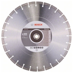 Bosch Diamanttrennscheibe Standard for Abrasive, 400x20,00/25,40x3,2x10mm, 1er-Pack Nr. 2608602622