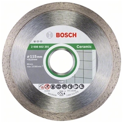 Bosch Diamanttrennscheibe Standard for Ceramic, 115x22,23x1,6x7mm, 10er-Pack Nr. 2608603231