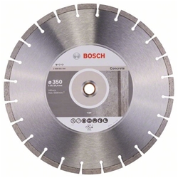 Bosch Diamanttrennscheibe Standard for Concrete, 350x20,00/25,40x2,8x10mm, 1er-Pack Nr. 2608602544