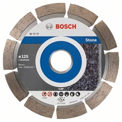 Bosch Diamanttrennscheibe Standard for Stone, 125x22,23x1,6x10mm, 10er-Pack Nr. 2608603236