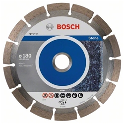 Bosch Diamanttrennscheibe Standard for Stone, 180x22,23x2x10mm, 10er-Pack Nr. 2608603237