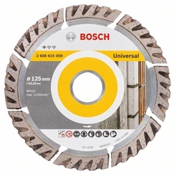 Bosch Diamanttrennscheibe Standard for Universal 125x22,23mm, 1er-Pack Nr. 2608615059