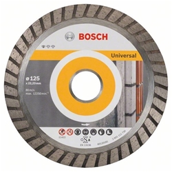 Bosch Diamanttrennscheibe Standard for Universal Turbo, 125x22,23x2x10mm, 10er-Pack Nr. 2608603250