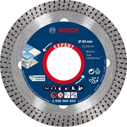 Bosch EXPERT HardCeramic Diamanttrennscheiben, 85x22,23x1,6x7mm, 1er-Pack Nr. 2608900653