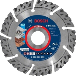 Bosch EXPERT MultiMaterial Diamanttrennscheiben, 115x22,23x2,2x12mm, 1er-Pack Nr. 2608900659