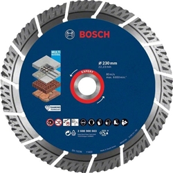 Bosch EXPERT MultiMaterial Diamanttrennscheiben, 230x22,23x2,4x15mm, 1er-Pack Nr. 2608900663