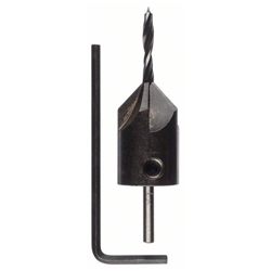 Bosch Holzspiralbohrer mit 90°-Senker, 3mm, 16mm Nr. 2608595345