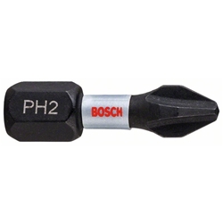 Bosch Impact Control PH2 Insert Bit 25mm, 2 Stück Nr. 2608522403