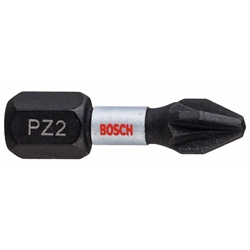 Bosch Impact Control Schrauberbit, 25mm, 2xPZ2, für Schraubendreher Nr. 2608522401