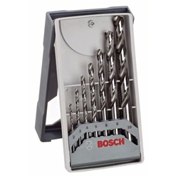 Bosch Metallbohrer-Set Mini-X-Line HSS-G, 7-tlg., 135°, 2-10mm Nr. 2608589295