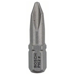 Bosch Schrauberbit Extra-Hart PH 2, 25mm, 100er-Pack Nr. 2607001514