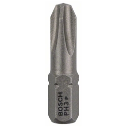 Bosch Schrauberbit Extra-Hart PH 3, 25mm, 25er-Pack Nr. 2607001516