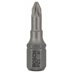 Bosch Schrauberbit Extra-Hart PZ 1, 25mm, 25er-Pack Nr. 2607001556