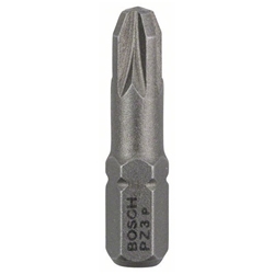Bosch Schrauberbit Extra-Hart PZ 3, 25mm, 10er-Pack Nr. 2607001563