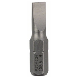 Bosch Schrauberbit Extra-Hart S 1,0x5,5, 25mm, 25er-Pack Nr. 2607001465