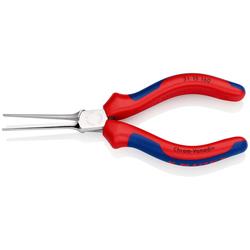 Knipex Greifzange (Nadelzange) mit Mehrkomponenten-Hüllen verchromt 160 mm Nr. 31 15 160