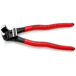 Knipex Bolzen-Vornschneider hochübersetzt mit Kunststoff überzogen schwarz atramentiert 200 mm (SB-Karte/Blister) Nr. 61 01 200 SB