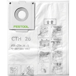 Festool Sicherheitsfiltersack FIS-CTH 26/3 (Pack a 3 Stück) Nr. 497541